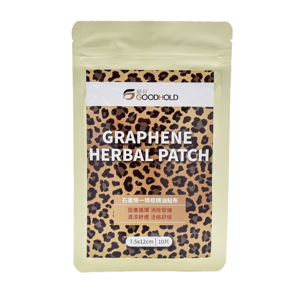Goodhold顧好-商品圖1000 【顧好GOODHOLD】一條根石墨烯植物精油貼布 20230418